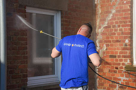 mos protect gevelreiniging met stoom